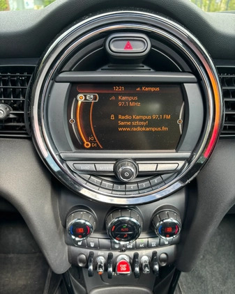 MINI Cooper S cena 68888 przebieg: 44000, rok produkcji 2016 z Warszawa małe 497
